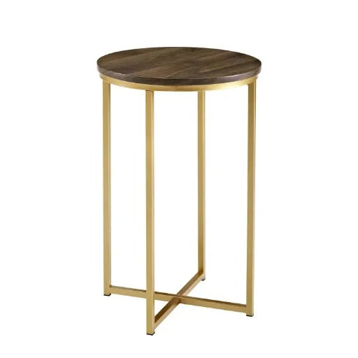 Round Coffee Table With Marble Top