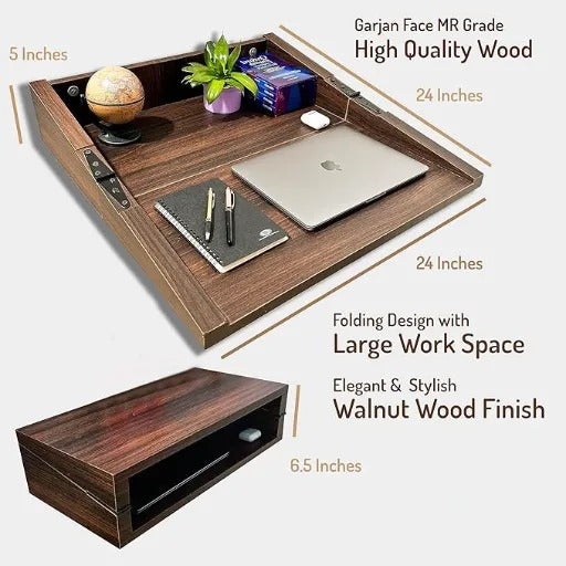 Wall Mounted Folding Study Table