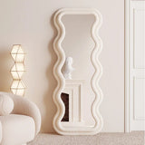 Wavy Standing Mirror