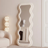Wavy Standing Mirror