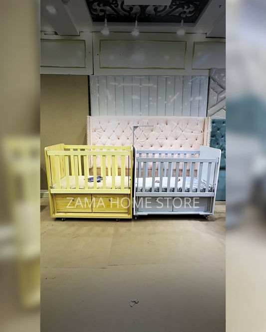 Premium Baby Cot – Safe, Comfortable & Stylish Crib for Your Little One